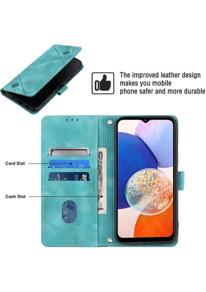 Samsung Galaxy A15 5g/4g Kart Tutucu Manyetik Deri Cüzdan Flip (Yurt Dışından)