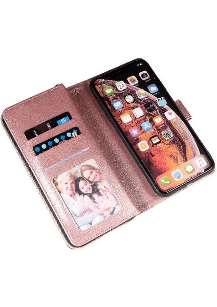 El ile 9 Kart Yuvaları Kart Tutucu ile iphone Xr Cüzdan Kılıf (Yurt Dışından) modelleri