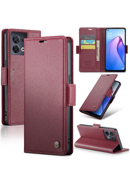 Oppo Caseme 8 5g Darbeye Dayanıklı Durumda Anti Dolandırıcılık Kickstand Kart (Yurt Dışından)