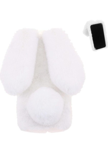 Oneplus Ace Yarış Için Kılıf Sevimli Peluş Tavşan Kulaklar Sonbahar ve Kış Peluş (Yurt Dışından)