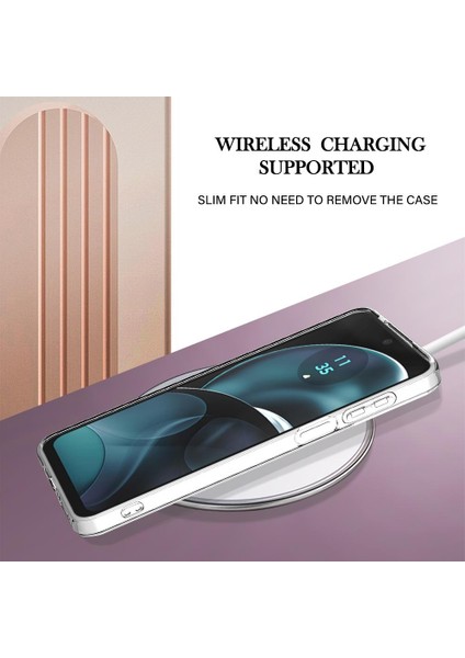 Motorola Moto G14 Ince Tpu Yumuşak Tampon Koruma Mermer Desen (Yurt Dışından)
