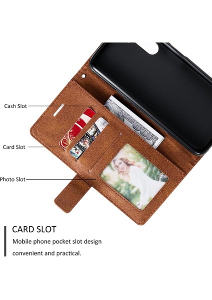 Realme 6 Pro Pu Deri Manyetik Darbeye Kart Tutucu Kickstand Için Kılıf (Yurt Dışından) indirimleri
