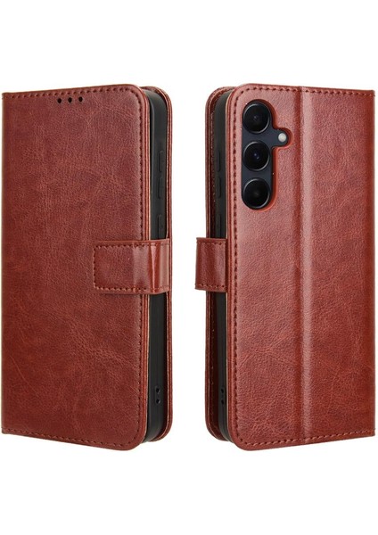 Samsung Galaxy Case 5g Cüzdan Manyetik Kart Tutucu Kapak Çevirin (Yurt Dışından)