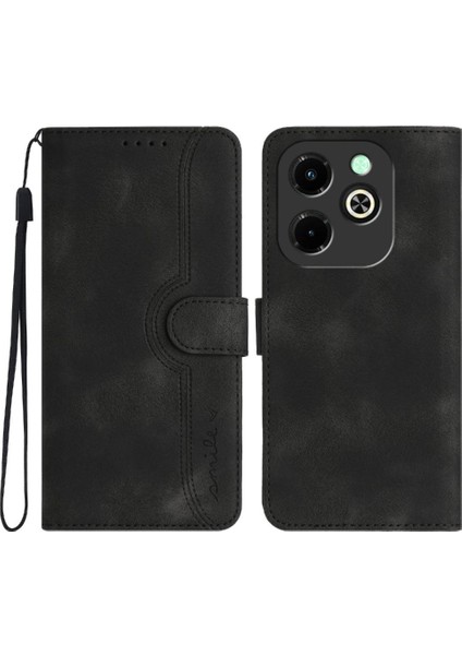 Infinix Sıcak 40I Kılıf Cüzdan Premium Pu Dahili Mıknatıs ile Uyumlu (Yurt Dışından)