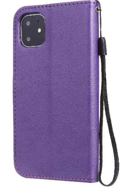 Kart Yuvası Klasik ile iphone 11 Iş Cüzdan Telefon Kılıfı Için Flip Case (Yurt Dışından)