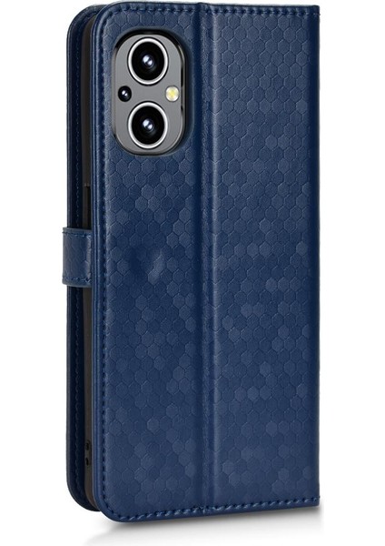 Oneplus Nord N20 5g Manyetik Toka Için Kılıf Geometrik Desen Deri (Yurt Dışından)