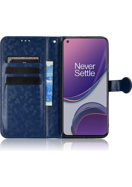 Oneplus Nord N20 5g Manyetik Toka Için Kılıf Geometrik Desen Deri (Yurt Dışından)