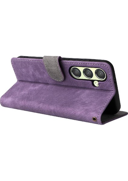 Samsung Galaxy S24 Artı Flip Folio Cüzdan Kart Yuvaları Kapak Pu (Yurt Dışından) modelleri