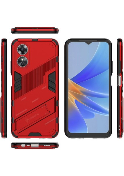 Oppo A17 4g Kickstand Sağlam Askeri Koruyucu Kapak Için Kılıf (Yurt Dışından) fırsatları
