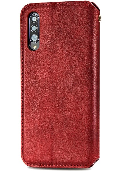 Samsung Galaxy Agalaxy Deri Kılıf Için Zarif Iş Cüzdan Flip Case (Yurt Dışından)