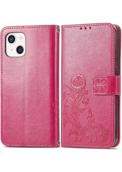 Iphone 13 Için Kılıf Mini Zarif Iş Kapak Kapak Kısa Kayış Dört (Yurt Dışından)