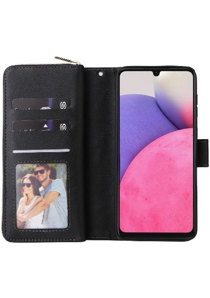 Samsung Galaxy A33 5g Için Kılıf ile El Kayışı Cüzdan Durumda 9 Kart (Yurt Dışından) fiyatları