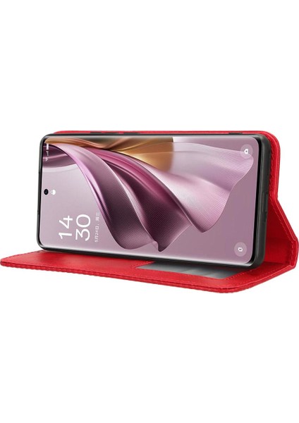 Oppo Oppo 10 5g Pu Deri Manyetik Kapatma Cüzdan Için Kılıf (Yurt Dışından)