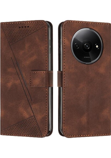 Xiaomi Redmi A3 Yan Toka Için Kılıf Tam Koruma Darbeye Çevir Pu (Yurt Dışından)