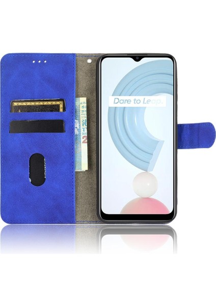 Kart Tutucu Kickstand Kart ile Realme C21 Koruyucu Kapak Için Kılıf (Yurt Dışından) indirimleri