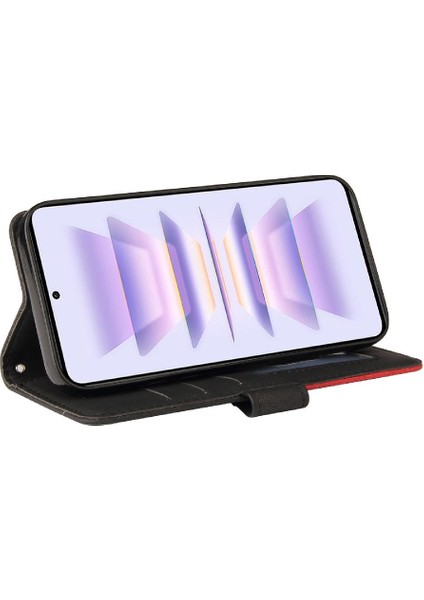 Xiaomi Poco F5 Pro Iki Renkli Dikiş Kickstand Koruyucu Pu (Yurt Dışından) fiyatları