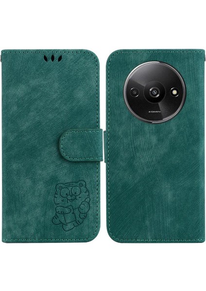 Xiaomi Redmi A3 Için Kılıf Tutucu Kapak Çevirin Folio Kart Cep Cüzdan Kılıf (Yurt Dışından)