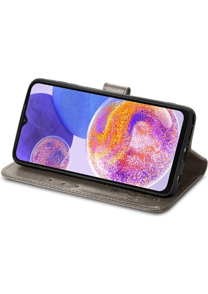 Samsung Galaxy A23 Kısa Kayış Flip Kapak Dört Yapraklı Yonca Durumda (Yurt Dışından) fırsatları