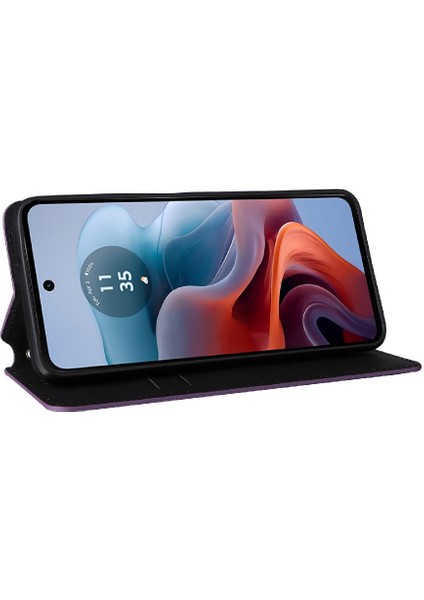Motorola Moto G34 5g Manyetik Kapatma Kart Yuvaları Tutucu Cüzdan Için Kılıf (Yurt Dışından) fırsatları