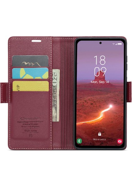 Samsung Galaxy Caseme 5g Anti Dolandırıcılık Kart Yuvası Cüzdan Durumda (Yurt Dışından)