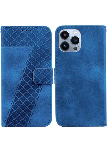Iphone 15 Için Telefon Kılıfı Pro Cüzdan Pu Deri Kart Yuvası Fonksiyonu Kabartmalı (Yurt Dışından)
