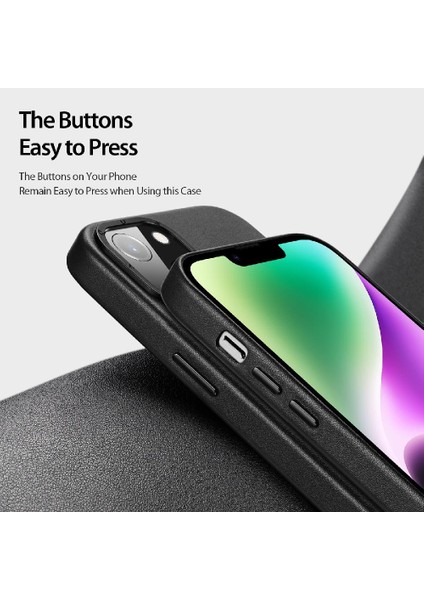 IPhone 14 Için Dux Ducase Durumda Katı Renk Telefon Kılıfları Anti-Parmak Izi (Yurt Dışından) fırsatları