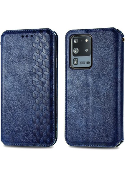 Samsung Galaxy S20 Ultra Moda Tasarım Deri Kılıf Zarif (Yurt Dışından)