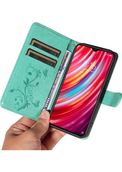 Xiaomi Redmi Not 8 Pro Için Kılıf Yüksek Kaliteli Deri ve Kart Yuvası Telefon (Yurt Dışından) indirimleri