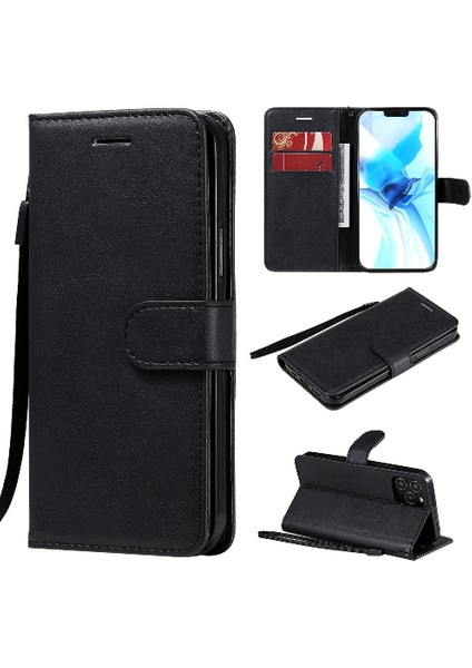 Iphone 12 Için Flip Case Pro Yüksek Kaliteli Deri Iş Cüzdan Telefon (Yurt Dışından)