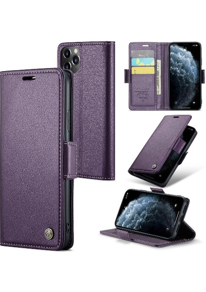 IPhone 11 Pro Max Kart Yuvası Cüzdan Kılıf Darbeye Vaka (Yurt Dışından)