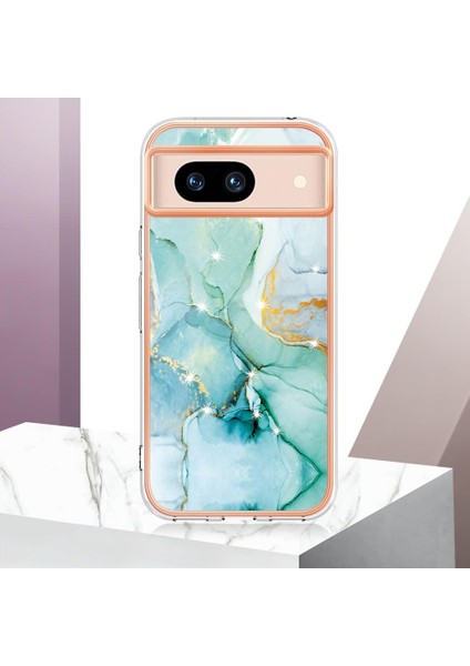Google Piksel 8A Ince Tpu Koruma Mermer Desen Yumuşak Tampon Için Kılıf (Yurt Dışından) fırsatları