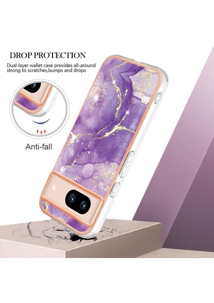 Google Piksel 8A Ince Tpu Koruma Mermer Desen Yumuşak Tampon Için Kılıf (Yurt Dışından) fırsatları