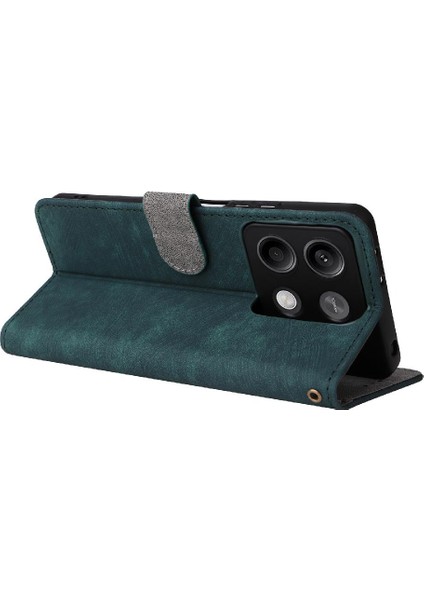 Xiaomi Poco X6 Manyetik Kapatma Kart Yuvaları Kapak Rfıd Engelleme Pu (Yurt Dışından)