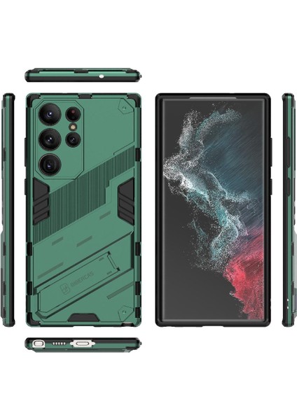 Samsung Galaxy S23 Ultra 5g Kickstand Sağlam Askeri Koruyucu Kılıf (Yurt Dışından) fiyatları