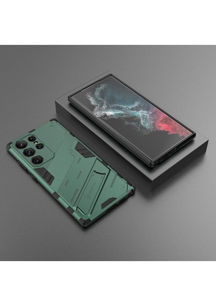 Samsung Galaxy S23 Ultra 5g Kickstand Sağlam Askeri Koruyucu Kılıf (Yurt Dışından) fırsatları