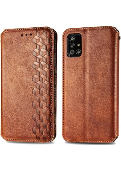 Samsung Galaxy A51 5g Cüzdan Fonksiyonu Için Kılıf Zarif Iş Çevirme (Yurt Dışından)