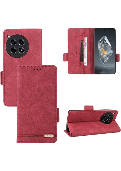 Oneplus Ace 3 5g Için Kılıf Deri Kart Sahibinin Tam ile Folio Flip Case (Yurt Dışından)