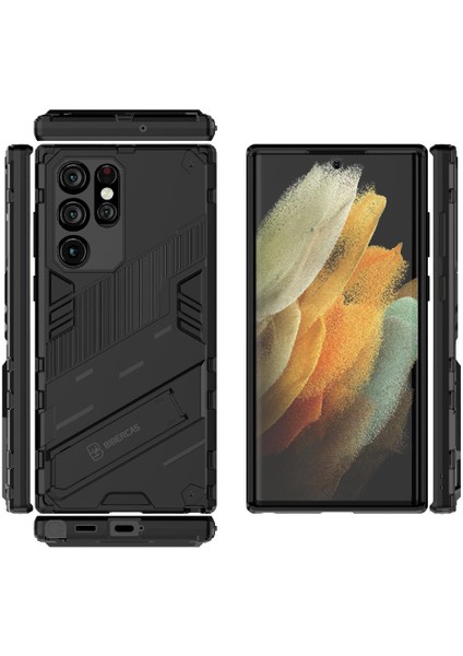 Samsung Galaxy S22 Ultra 5g Kickstand Sağlam Askeri Koruyucu Kılıf (Yurt Dışından) fırsatları