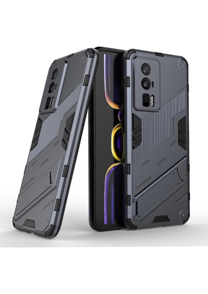 Xiaomi Poco F5 Pro Koruyucu Kapak Için Kılıf Sağlam Askeri Kickstand (Yurt Dışından)