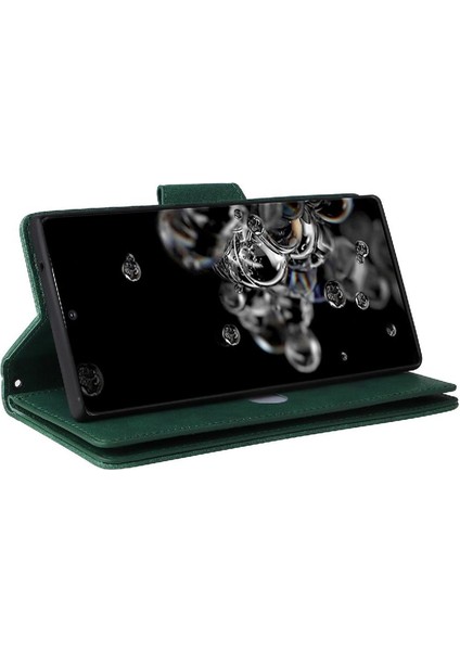 El Kayışı Kart Tutucu Manyetik ile Samsung Galaxy S20 Ultra Için Kılıf (Yurt Dışından) modelleri