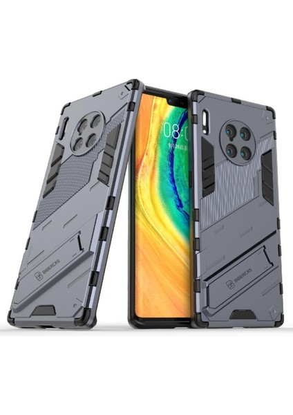 Huawei Mate 30 Pro Için Sağlam Askeri Koruyucu Kapak Kickstand (Yurt Dışından)