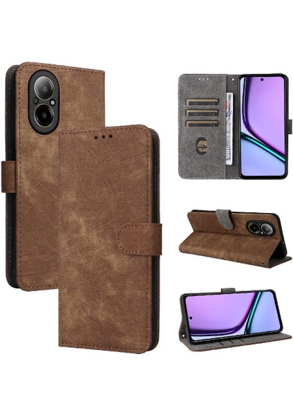 Realme C67 4g Flip Folio Cüzdan Pu Deri Manyetik Kapatma Kartı (Yurt Dışından) modelleri