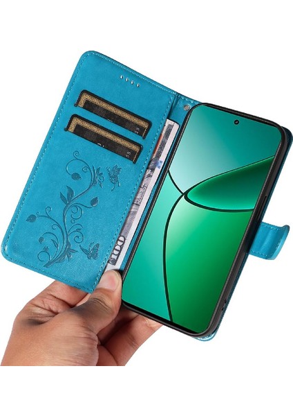 Realme 12 Plus Için Flip Case ve El Kayışı Yüksek Kalite ile Kart Yuvası (Yurt Dışından) indirimleri