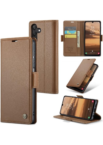 Samsung Galaxy A25 5g Kickstand Kart Yuvası Anti Dolandırıcılık Durumda (Yurt Dışından)