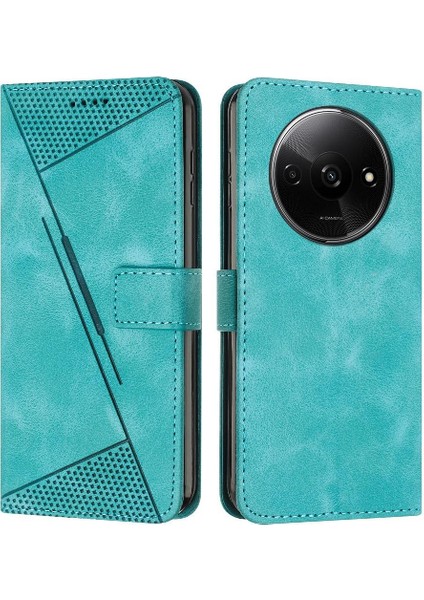 Xiaomi Redmi A3 Yan Toka Için Kılıf Tam Koruma Darbeye Çevir Pu (Yurt Dışından)