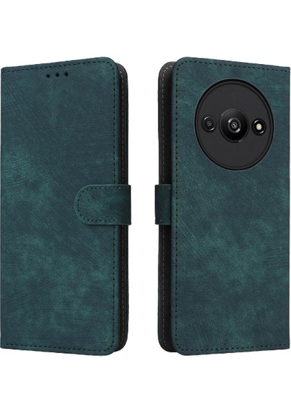 Xiaomi Redmi A3 Kart Yuvaları Için Kılıf Kapak Pu Deri Flip Folio Cüzdan (Yurt Dışından) indirimleri