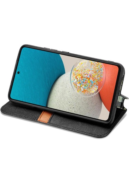 Samsung Galaxy A53 5g Cüzdan Fonksiyonu Için Kılıf Moda Tasarım Kapak Çevirin (Yurt Dışından) modelleri