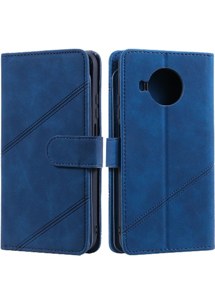 Xiaomi 10T Lite Için Kılıf Bileklik Kart Tutucu Kickstand Manyetik Cüzdan (Yurt Dışından)