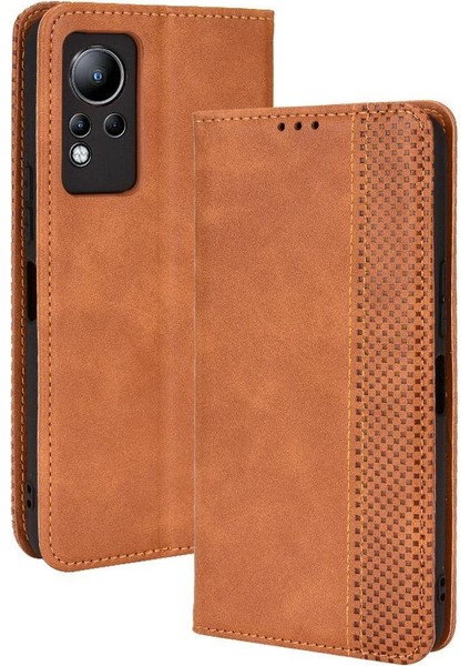Infinix Not 11 Cüzdan Pu Deri Manyetik Kapatma Için Kılıf (Yurt Dışından)