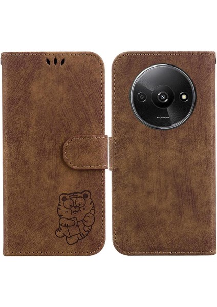 Xiaomi Redmi A3 Için Kılıf Tutucu Kapak Çevirin Folio Kart Cep Cüzdan Kılıf (Yurt Dışından)